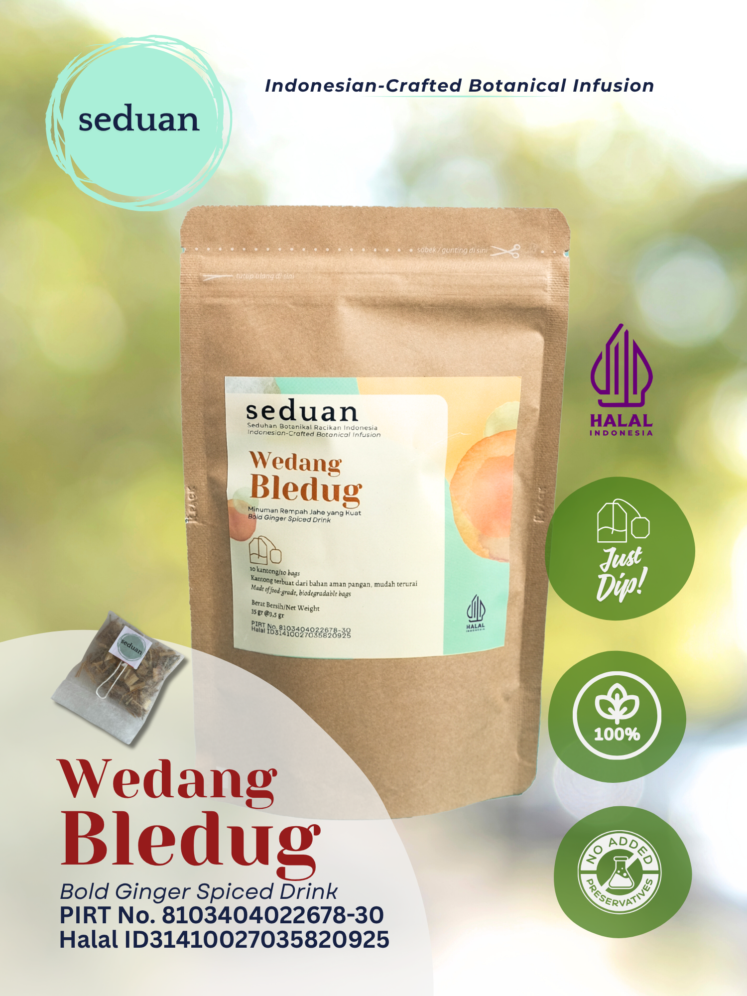 Wedang Bledug Pouch 35 gram