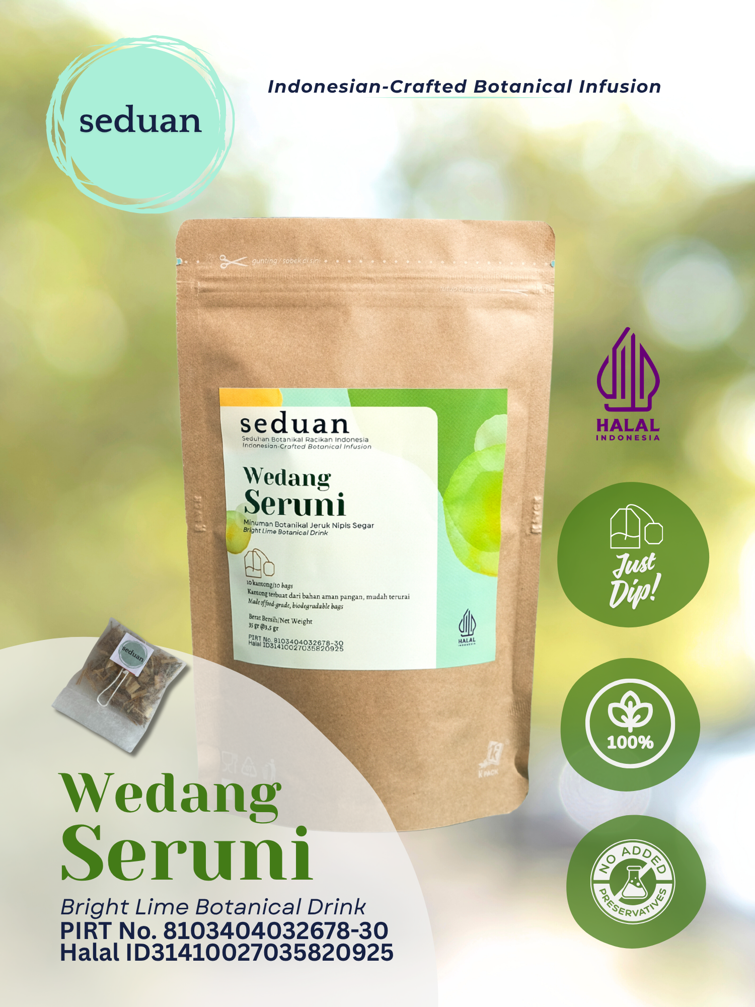Wedang Seruni Pouch 35 gram